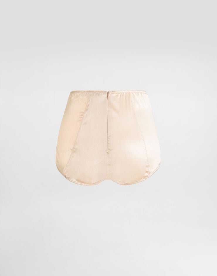Dolce & Gabbana Satin high-waisted panties Dolce & Gabbana Satin high-waisted panties Pale Pink O2A18TONO13