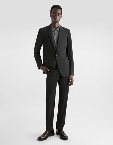 Dolce & Gabbana Stretch wool Martini-fit suit Black GK0EMTGF874