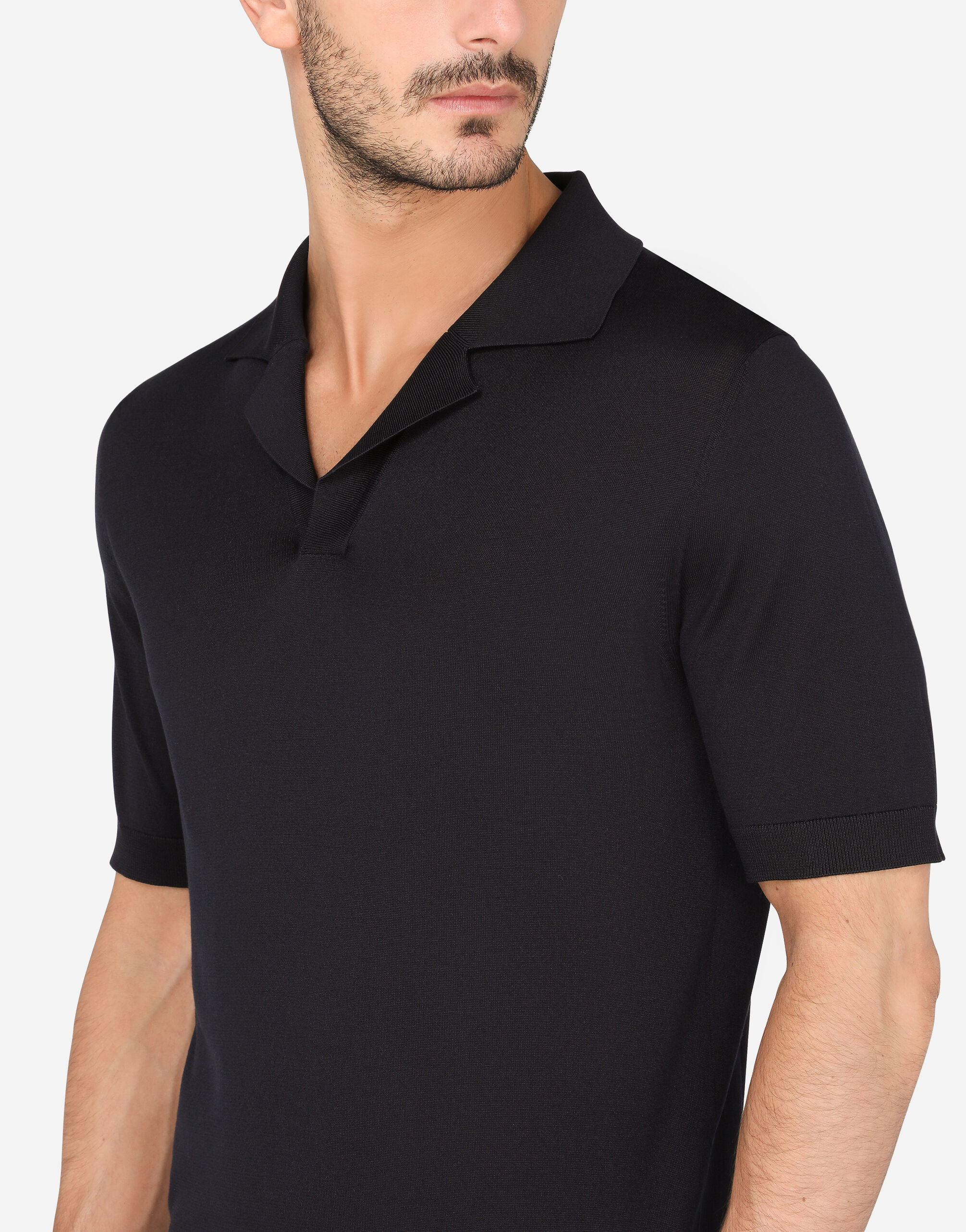DOLCE&GABBANA ニットポロ DOLCE & GABBANA ニットポロシャツ ニットポロ