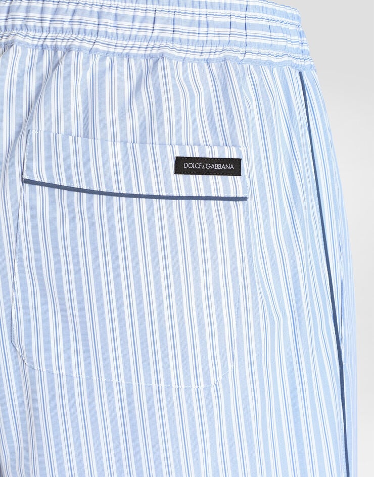 Dolce & Gabbana Striped poplin trousers Multicolor GVRMATFR510