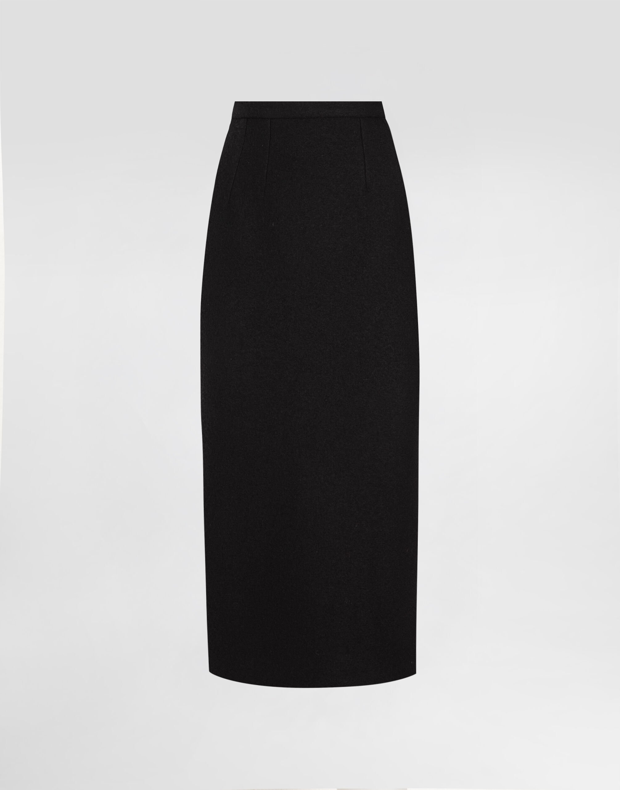 Wool pencil skirt in Black for Women | Dolce&Gabbana® US