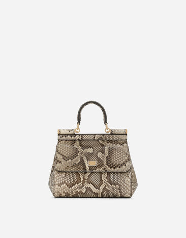 Dolce & Gabbana 미디엄 시실리 핸드백 옐로 BB6003A2111