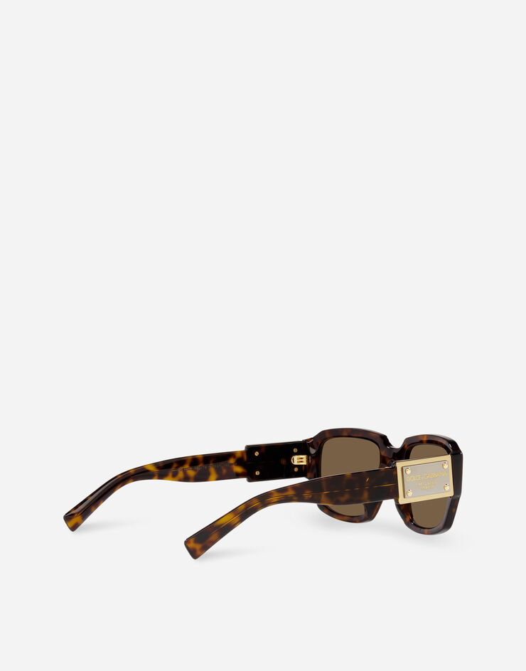 Dolce & Gabbana Солнцезащитные очки Placchetta гавана VG4419VP273