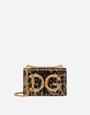 Dolce & Gabbana 미디엄 DG 걸스 숄더백 레드 BB6498AQ963