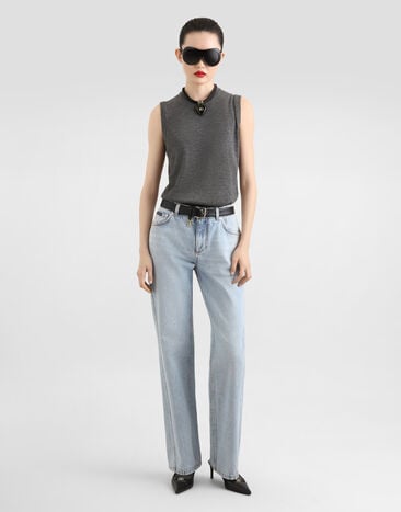 Dolce & Gabbana Cashmere pullover Grey FXT63ZJBW0P