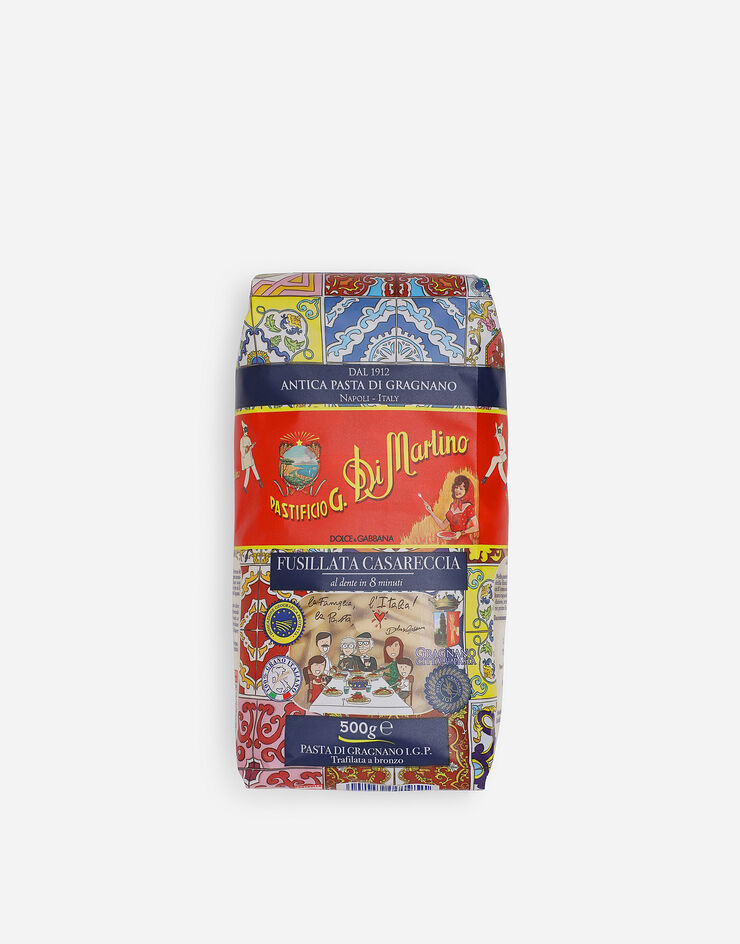 Dolce & Gabbana Geschenkkarton, bestehend aus fünf Arten von Pasta, Lampadina-Tomaten und Schürze von Dolce&Gabbana Blau PS6000RES10