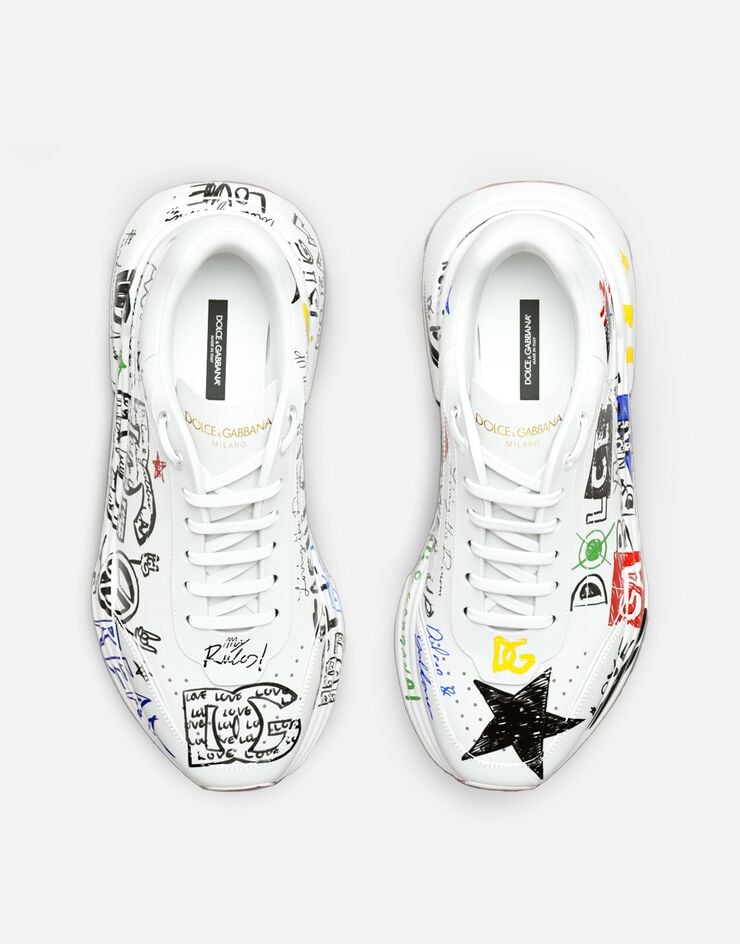 Dolce & Gabbana Sneaker Daymaster in vitello nappato - Uomo Multicolore CS1791B5965