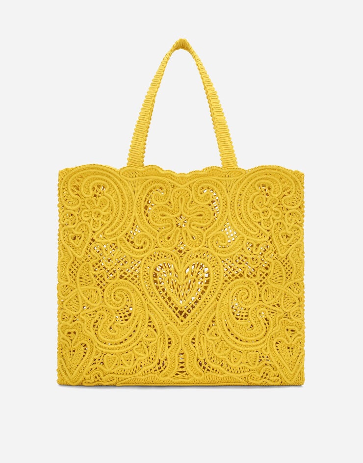 Dolce&Gabbana Large Beatrice shopper Yellow BB6957AW717