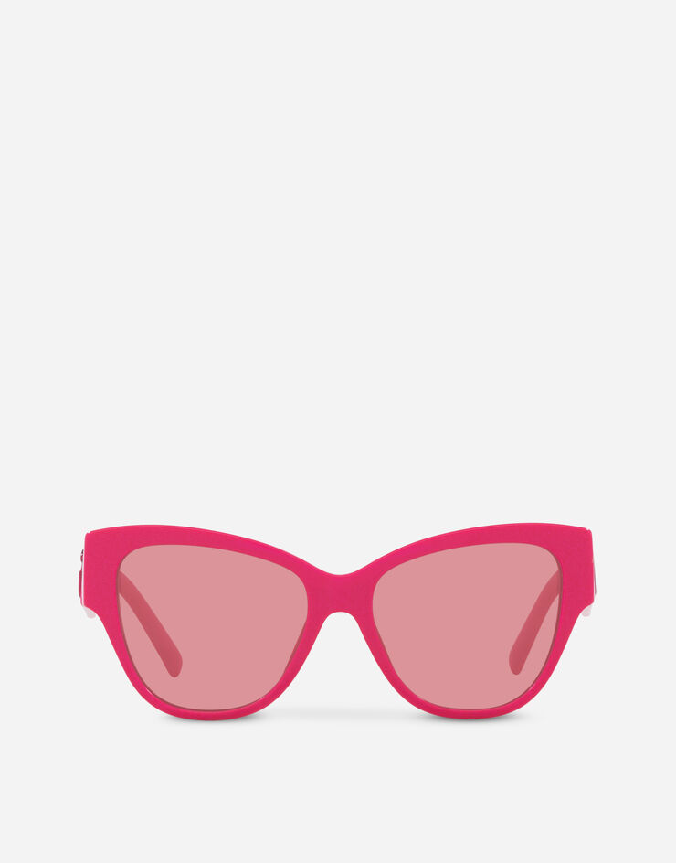 Dolce & Gabbana Sonnenbrille DG Logo Fuchsia VG4449VP930