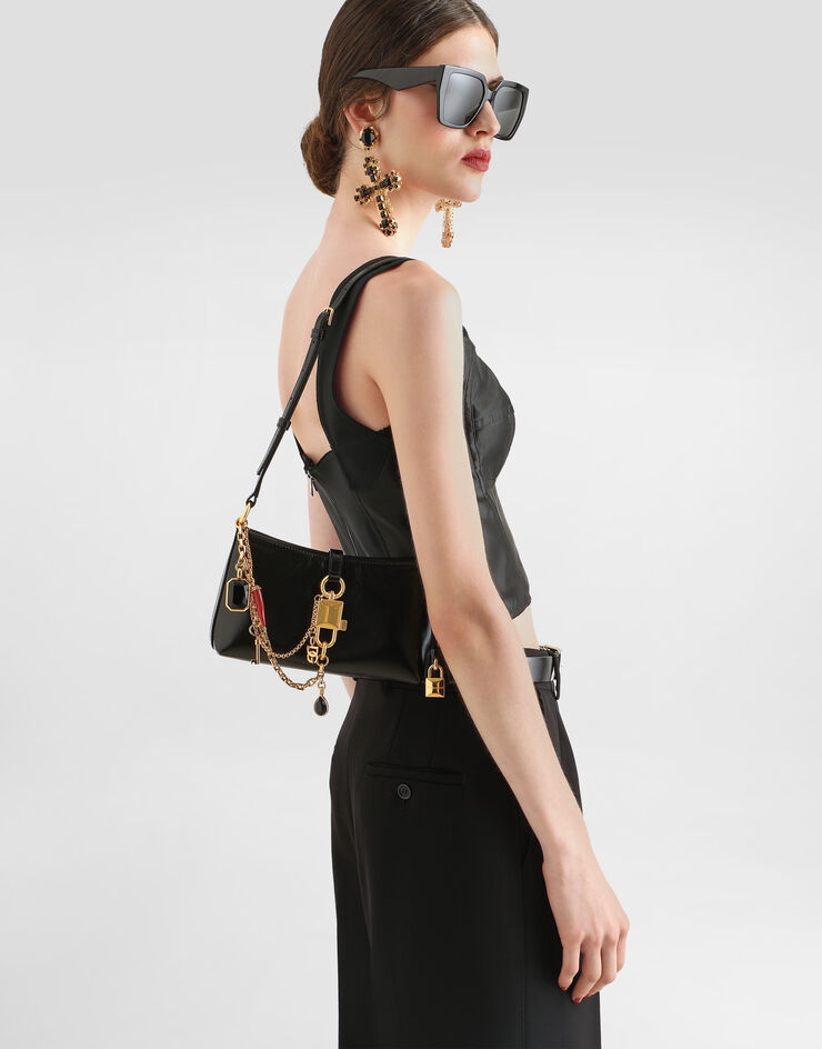 Dolce & Gabbana Lock shoulder bag in calfskin Dolce & Gabbana Lock shoulder bag in calfskin Multicolor BB7891A0070