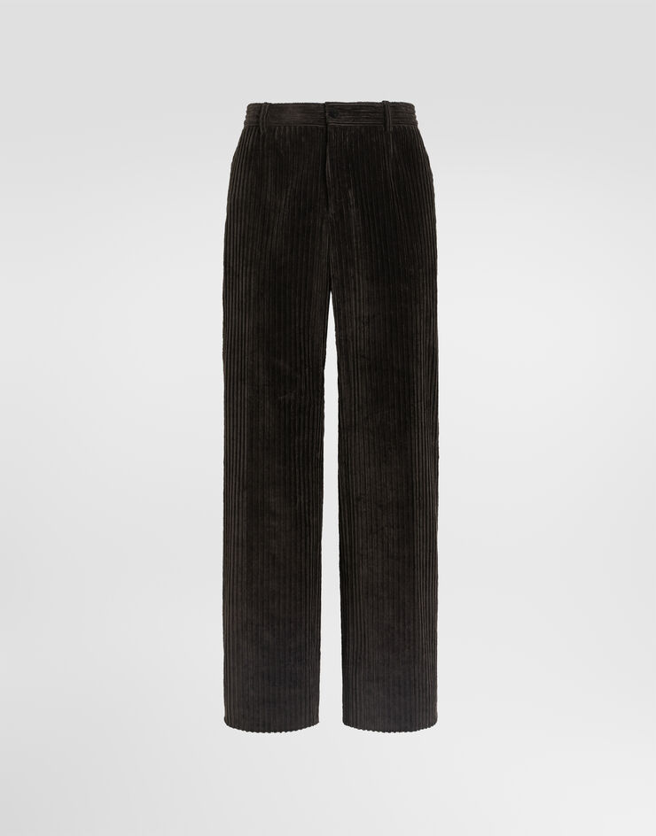 Dolce & Gabbana Corduroy trousers Dolce & Gabbana Corduroy trousers Brown GYZMHTFUWEU