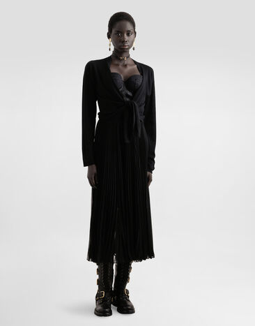 Dolce & Gabbana Cashmere cardigan Black FXV98TJBW0I