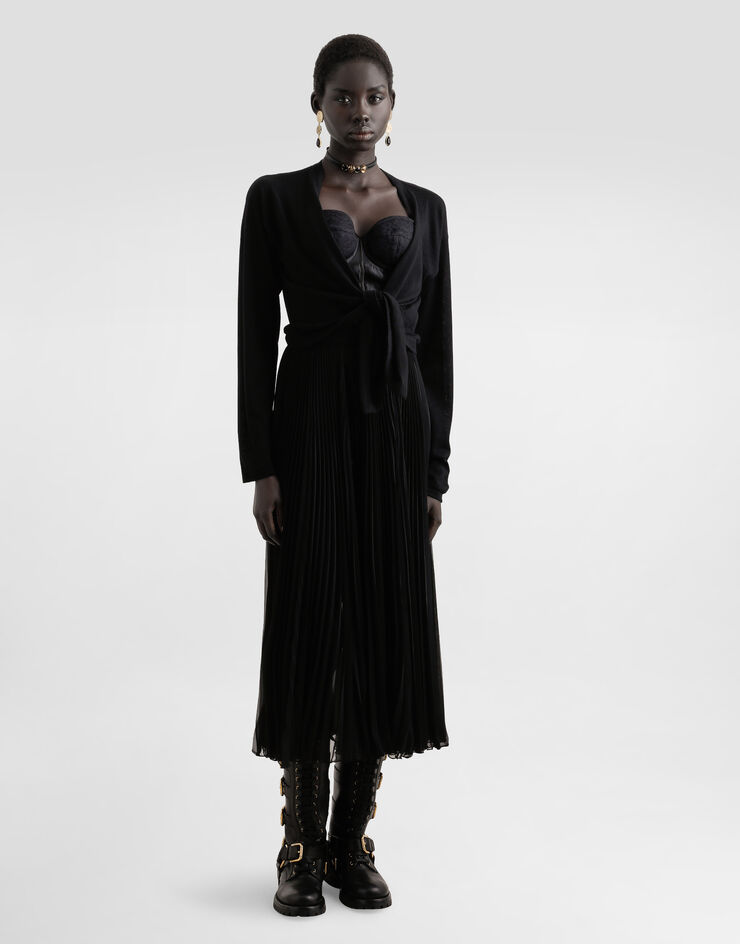 Dolce & Gabbana Cashmere cardigan Black FXV98TJBW0I