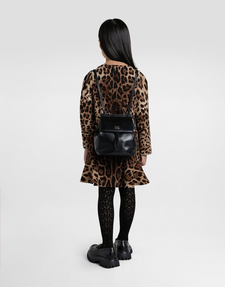Dolce & Gabbana Nappa calfskin backpack Black EB0264A1065
