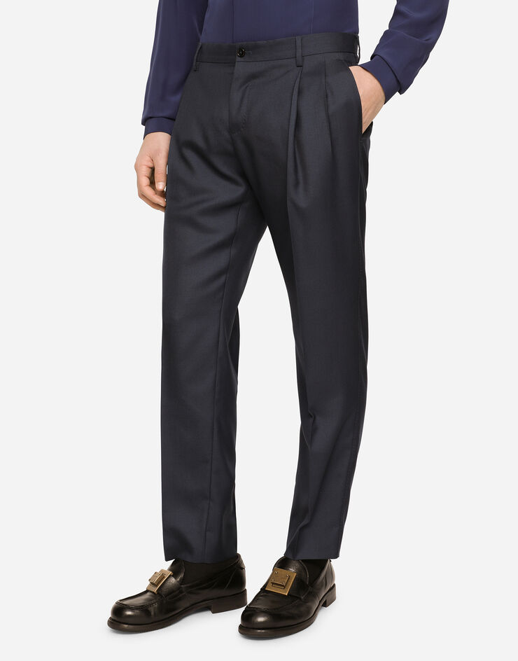 Dolce & Gabbana Wool and cashmere Sicilia-fit suit Azure GKLRMTFU3LJ