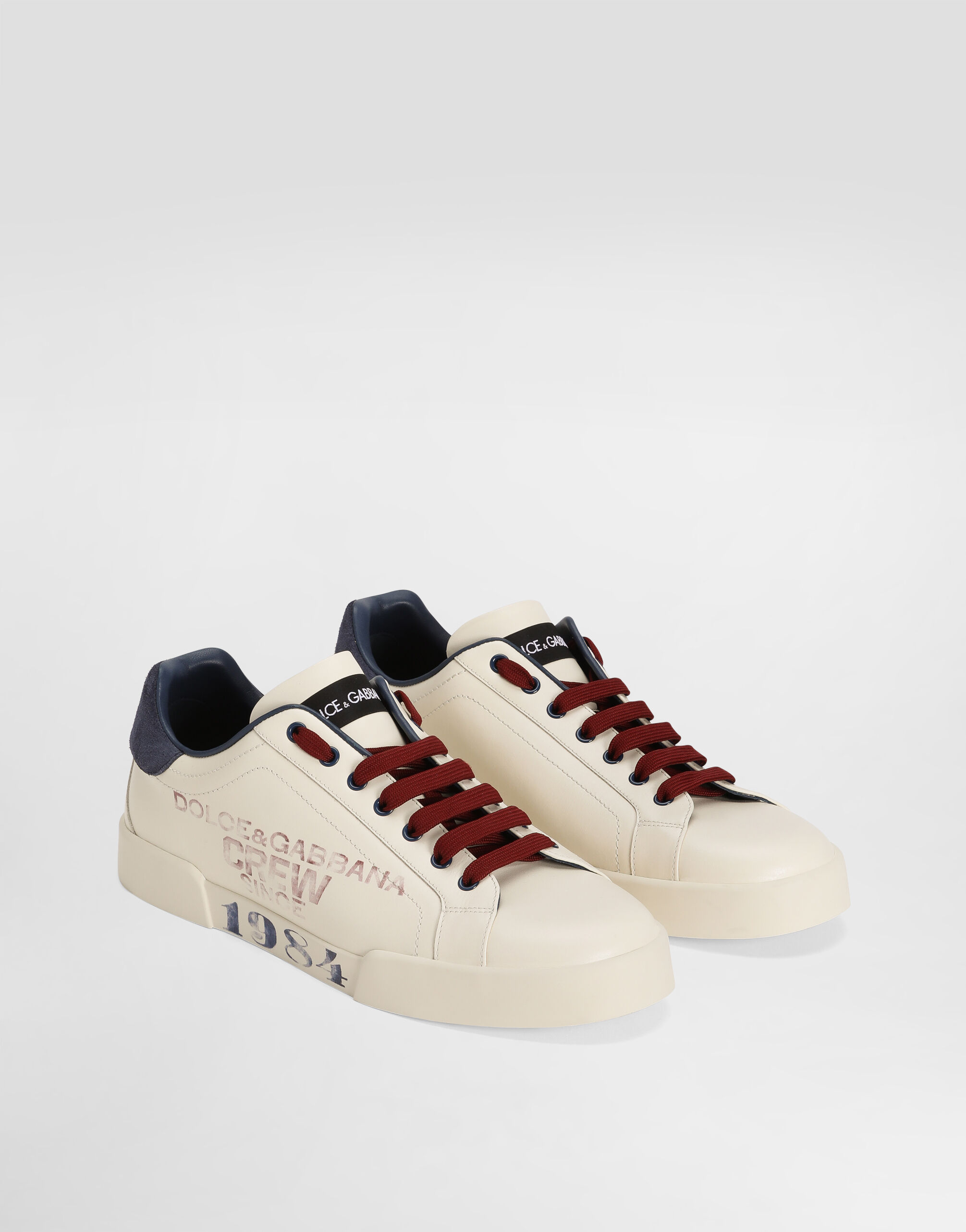Portofino light strobel calfskin sneakers