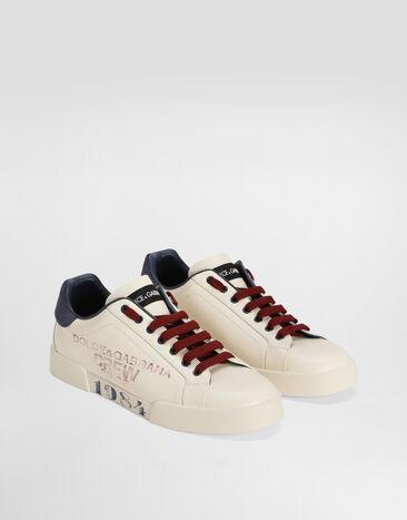Dolce & Gabbana Portofino light strobel calfskin sneakers Multicolor CS2398A0191
