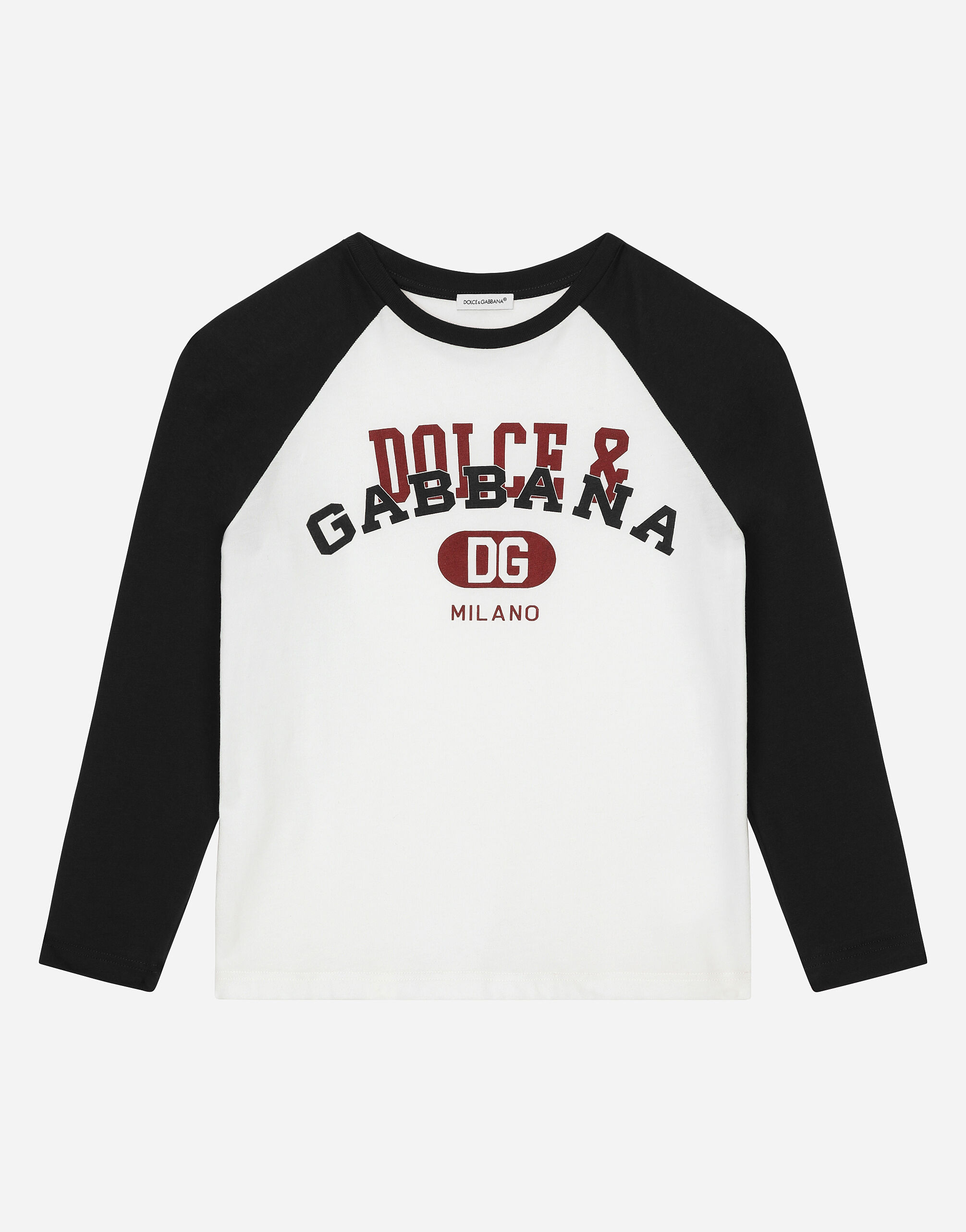 Tシャツ・カットソー Dolce & Gabbana Jersey DG cotton jersey T-shirt in multicoloured - Dolce Gabbana