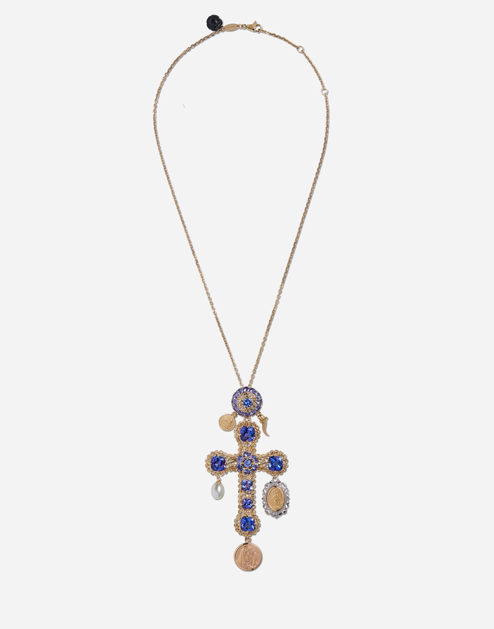 Dolce and gabbana cross clearance necklace