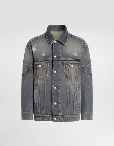 Dolce & Gabbana Denim jacket Multicolor F9U77DG8PR5