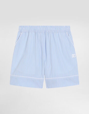 Dolce & Gabbana Pinstripe cotton shorts Multicolor L52Q33FR50S