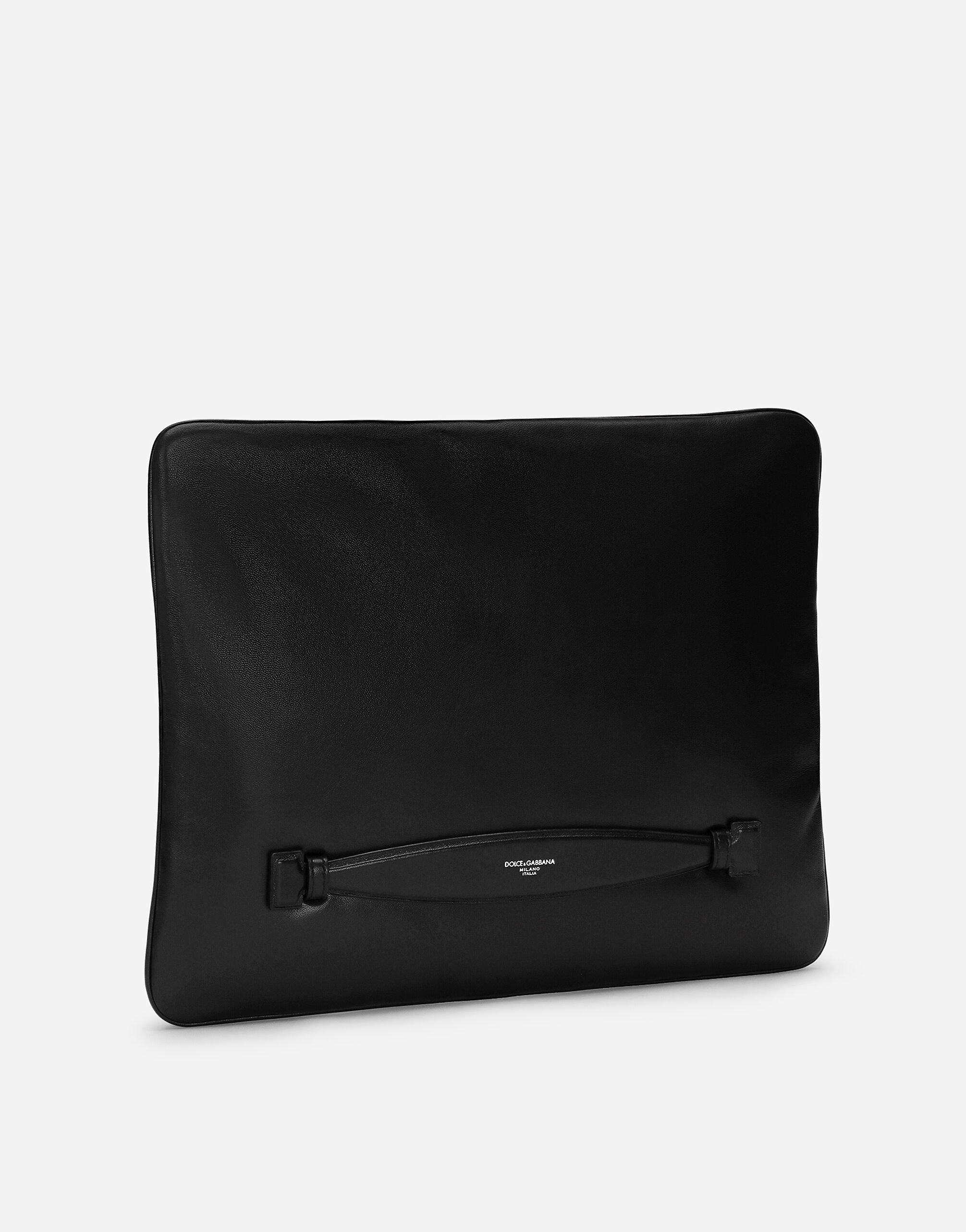 Nappa leather handbag in Black for Men | Dolce&Gabbana® US