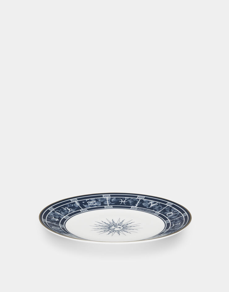 Dolce & Gabbana Set 2 Porcelain Dinner Plates Dolce & Gabbana Set 2 Porcelain Dinner Plates Multicolor TC0S04TCANM
