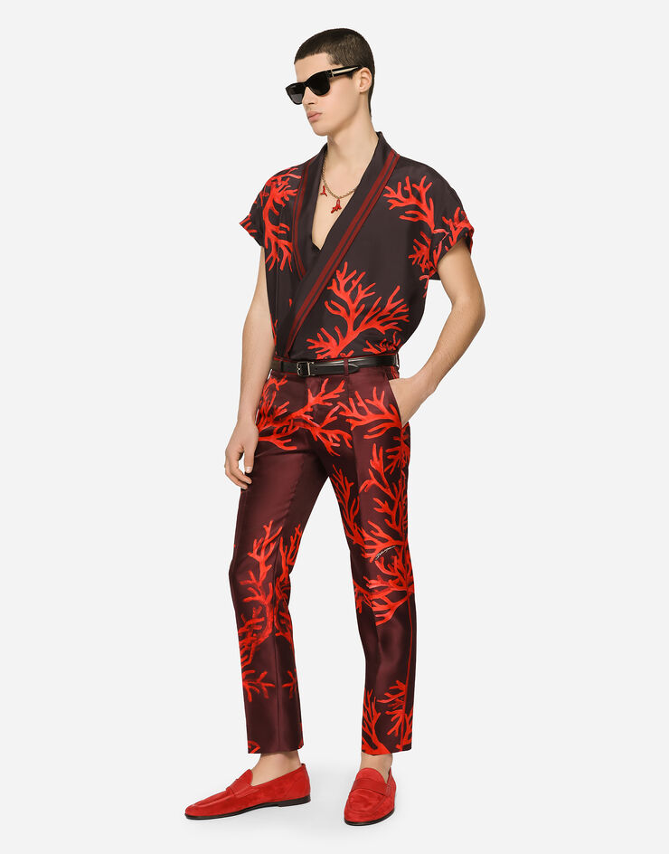 Dolce & Gabbana PANTALONE Multicolor GY6IETFSFL3