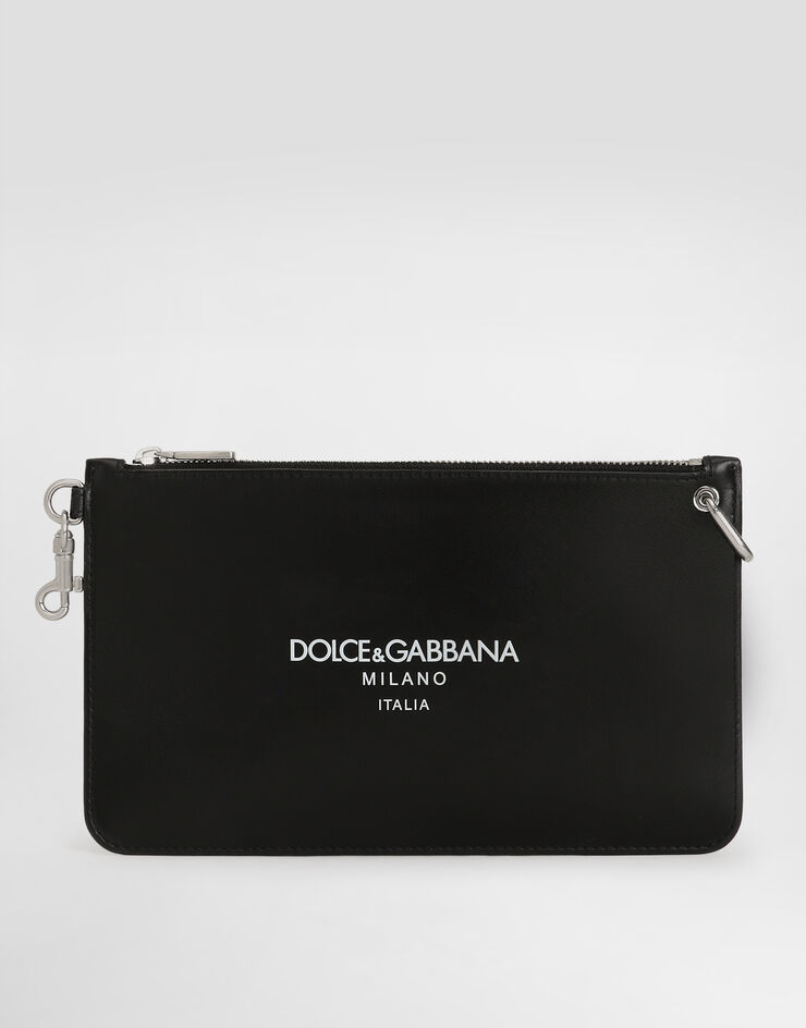 Dolce & Gabbana Calfskin toiletry bag Black BP3343A6E48