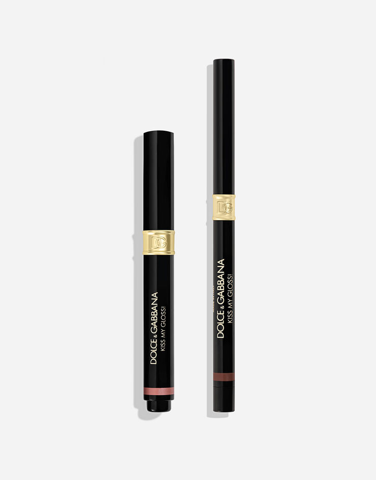 Dolce & Gabbana Kiss My Gloss! 01 Whisper - Rosey pink liner and pink perlescent gloss MKUPLIP0016