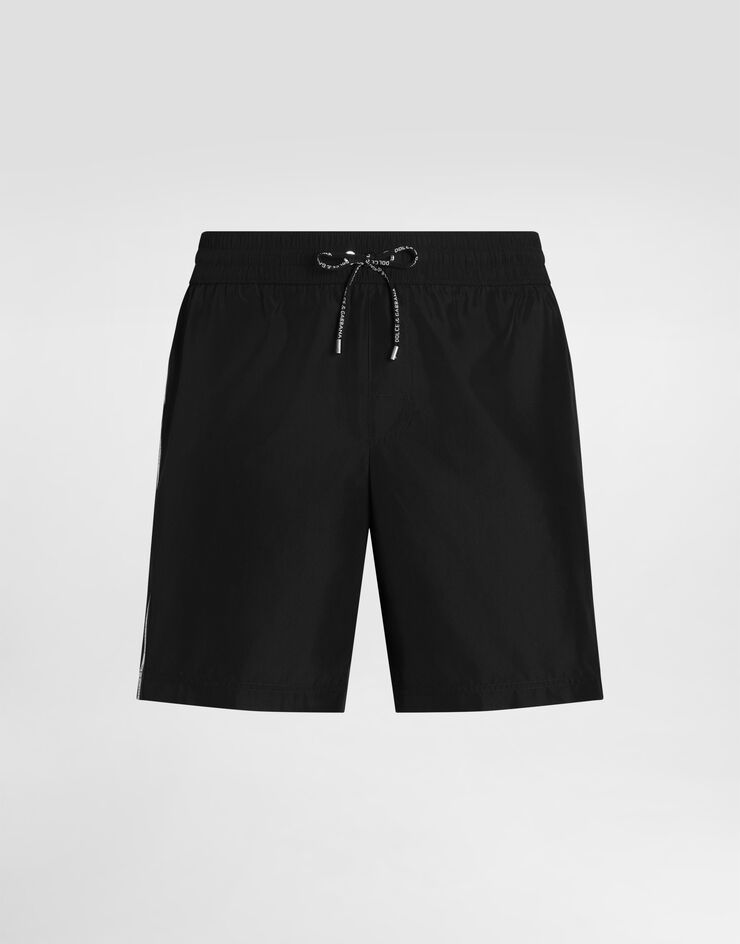 Dolce & Gabbana Canvas swim boxer shorts Black M4F57TON0CZ