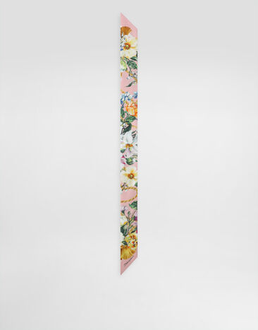 Dolce & Gabbana Floral-print twill headscarf (6x100) Print FN090RGDC5J