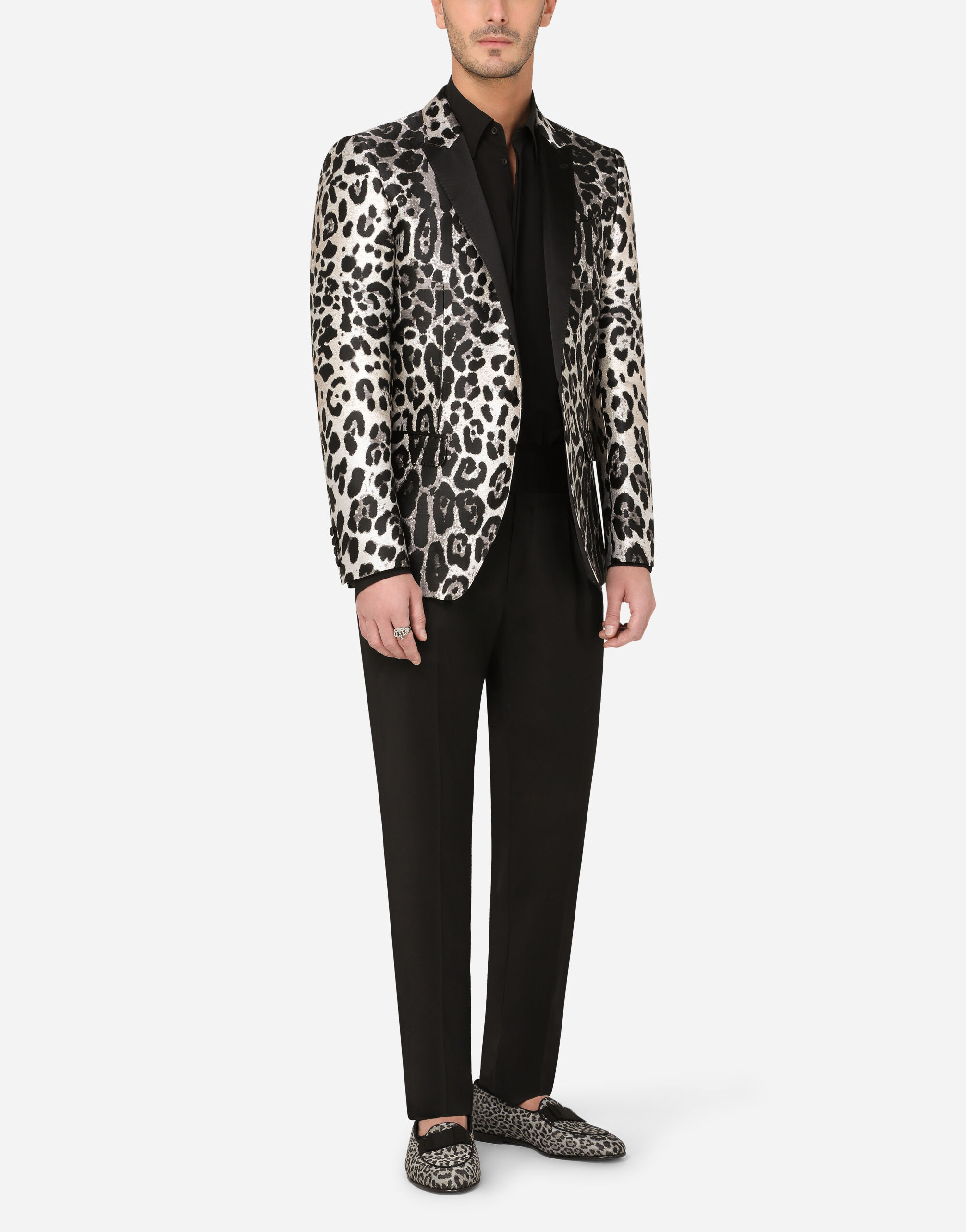 Cheetah print tuxedo jacket online