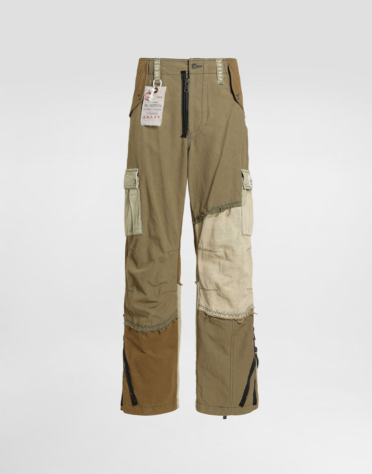 Dolce & Gabbana Cotton trousers Dolce & Gabbana Cotton trousers Multicolor GP13QZG8NM8