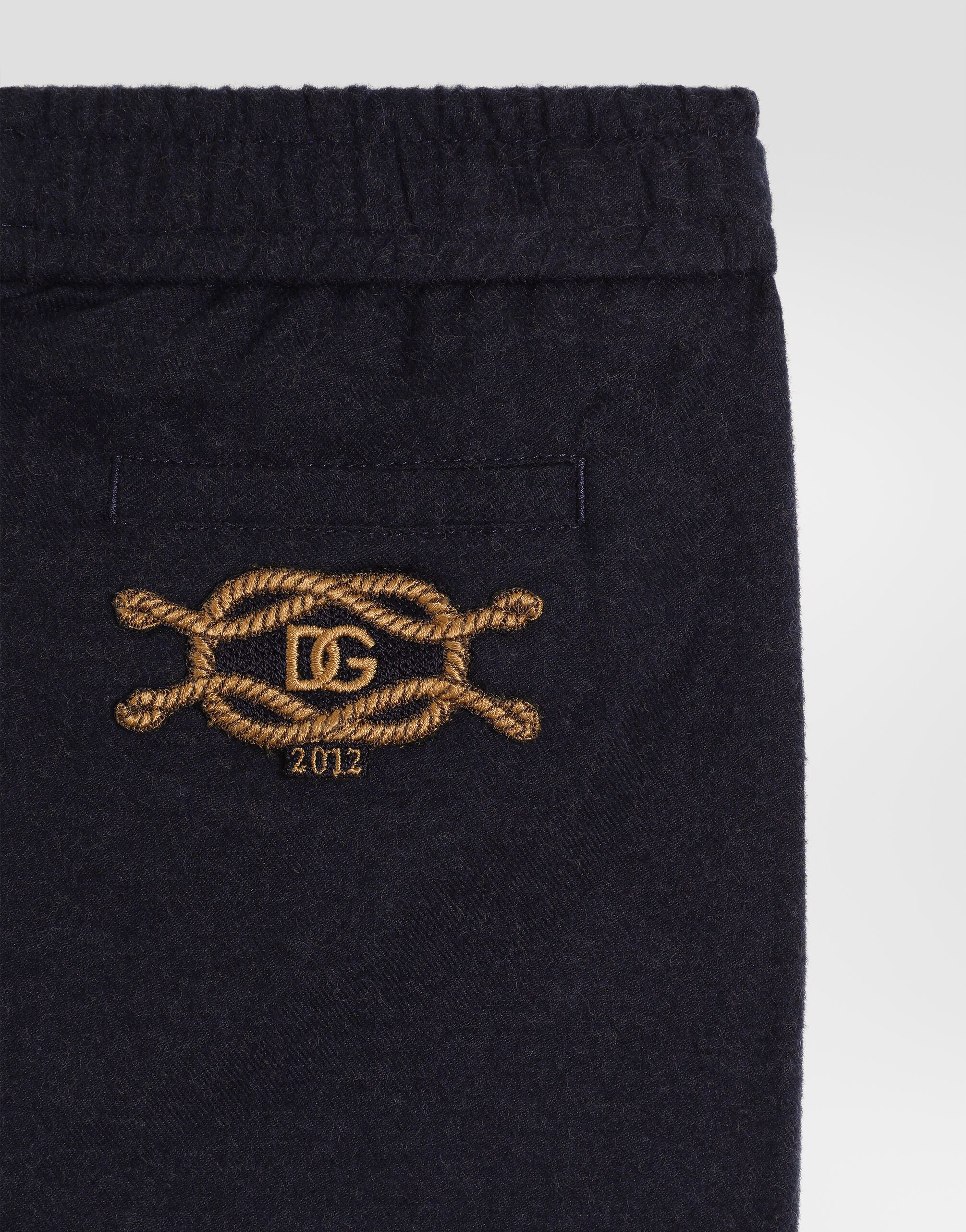 Greyのボーイズ メランジ フランネル パンツ | Dolce&Gabbana®