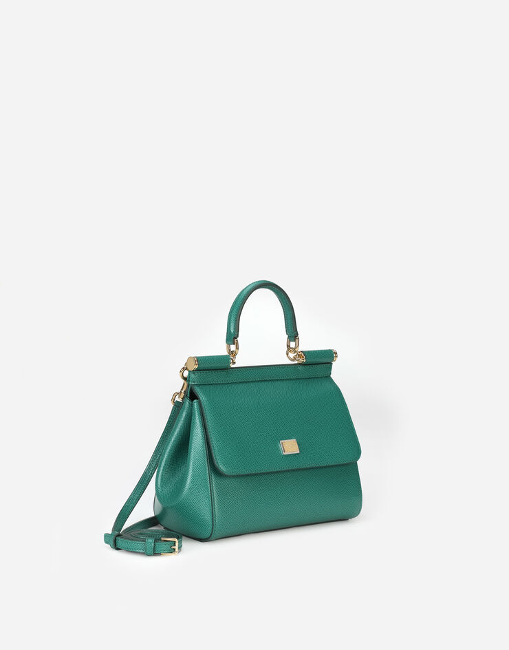 Dolce & Gabbana Sac à main Sicily moyen format Vert BB6003A1001