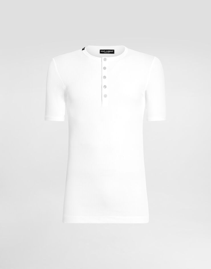 Dolce & Gabbana Cotton t-shirt White G8QX6TFU7AV
