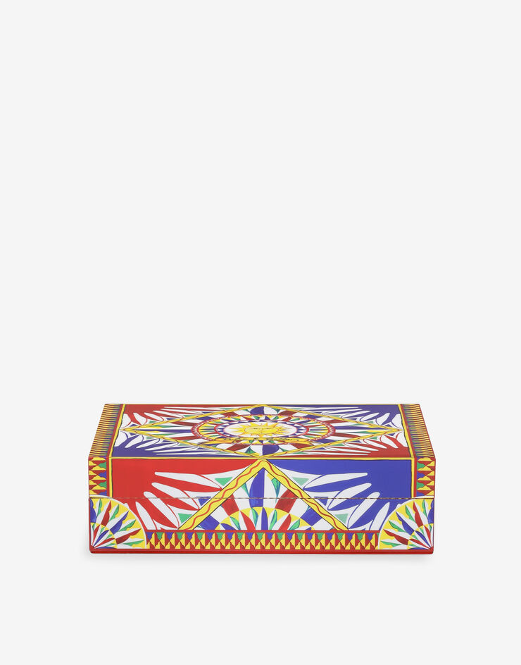 Dolce & Gabbana Large Decorated Plexiglass Box Multicolor TCC201TCAMY