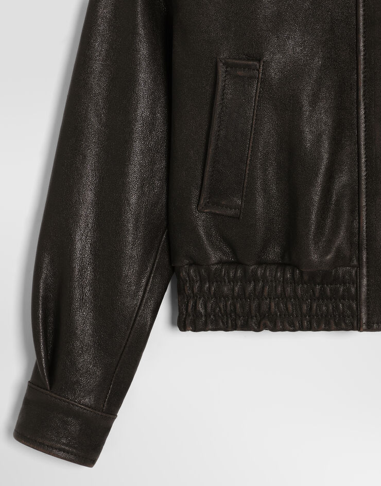 Dolce & Gabbana Nappa leather jacket Dolce & Gabbana Nappa leather jacket Multicolor L53B06G7QNW