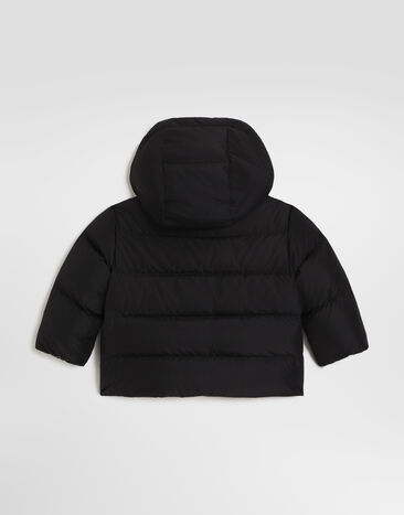 Dolce & Gabbana Nylon down jacket Blue L1JB8NFUS3W