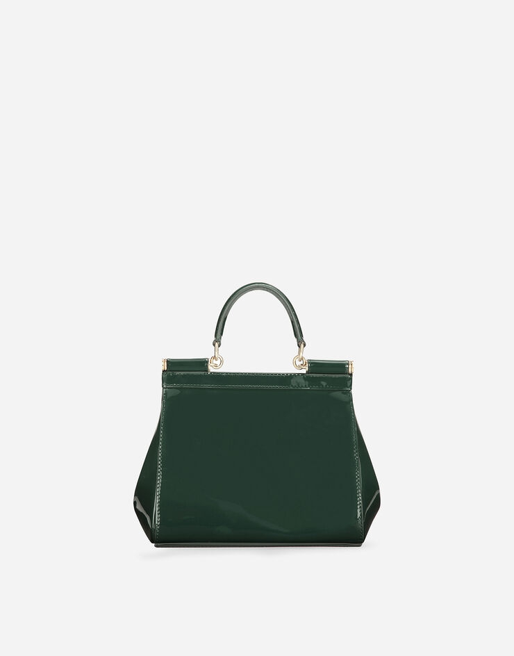 Medium Sicily handbag in Green for Women | Dolce&Gabbana®