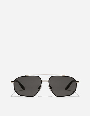 Dolce & Gabbana Metal Classic Sunglasses Silver VG232AVM487