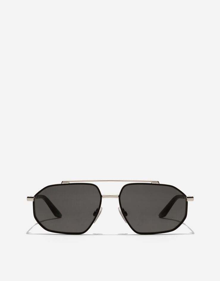 Dolce & Gabbana Lunettes de soleil Metal Classic Argent VG232AVM487