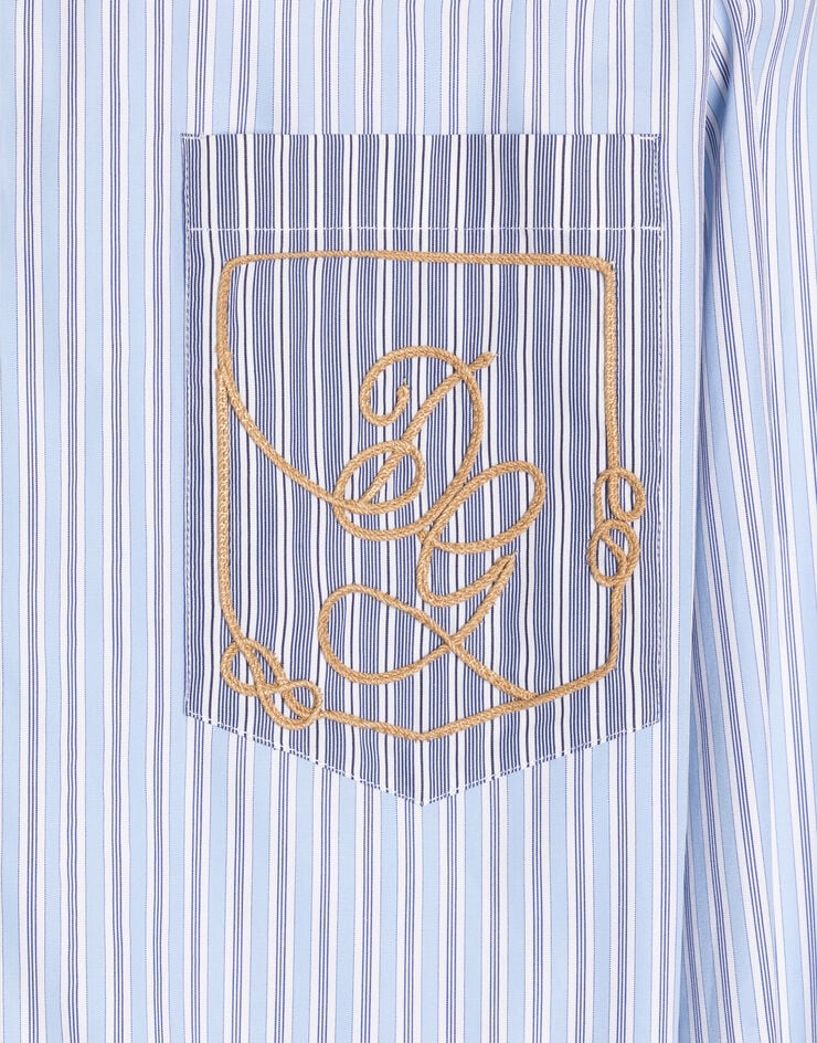 Dolce & Gabbana Striped poplin shirt Dolce & Gabbana Striped poplin shirt Multicolor G5PH2ZGK517