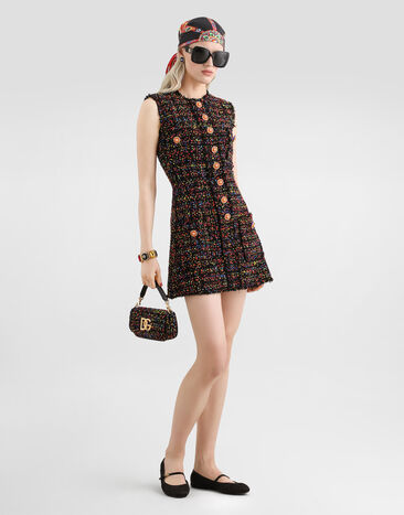 Dolce & Gabbana Tweed dress Dolce & Gabbana Tweed dress Multicolor F6SSWTFMZA5