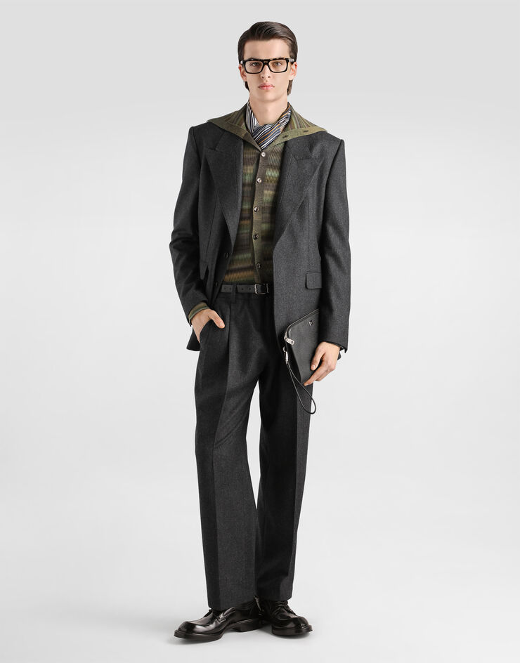 Dolce & Gabbana Ribbed wool cardigan  GXVBCTJDVL2