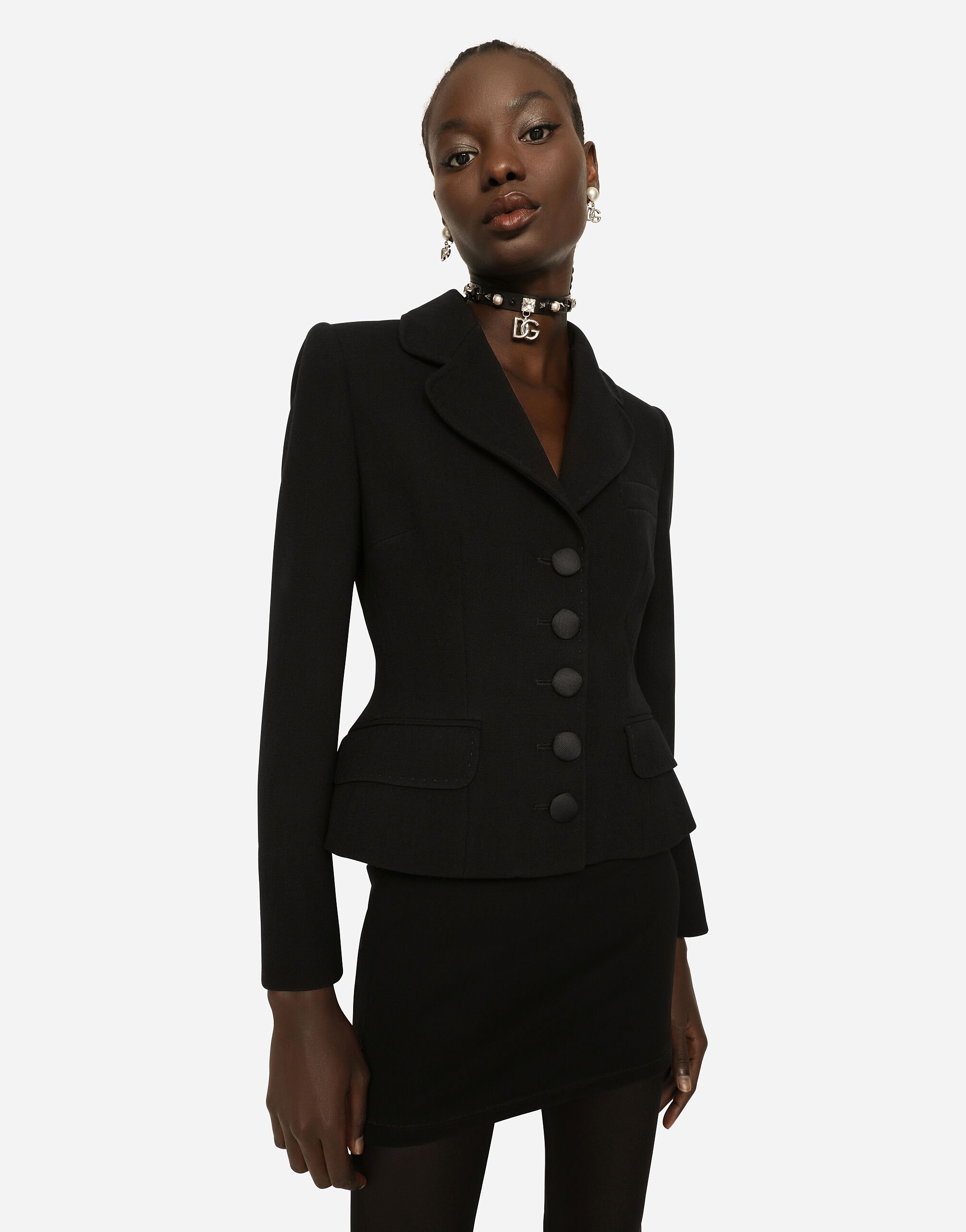 アウターその他 DOLCE & GABBANA Woman Blazer Black F290XTFU28D N0000 Dolce & Gabbana Outlet: Blazer woman - Black | Dolce