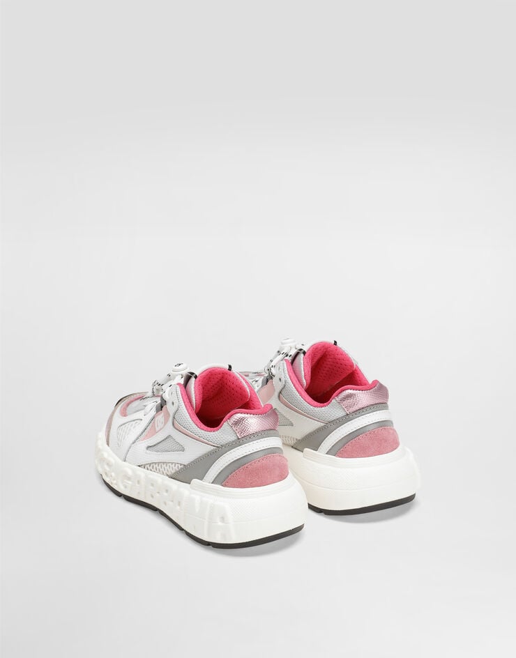 Dolce & Gabbana Nylon and mesh sneakers Multicolor DA5290AW521