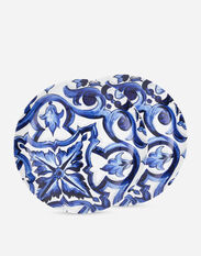 Dolce & Gabbana 2er-Set flache Teller aus Porzellan Mehrfarbig TCC087TCAG4