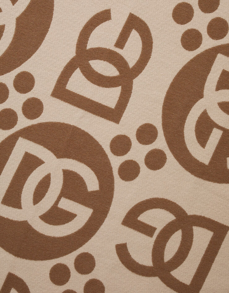 Dolce & Gabbana Wool Jacquard Blanket Dolce & Gabbana Wool Jacquard Blanket Multicolor TCE012TCAN2